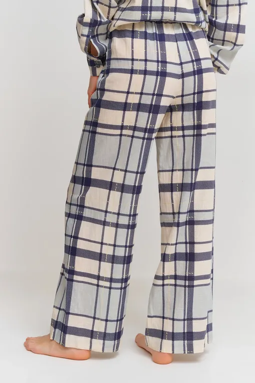 Брюки домашние BALLANTYNE BLTS60 QVA03 BLU TARTAN 73664