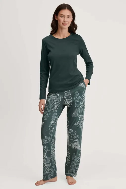 Брюки домашние Calida 29071 617 deep emerald green