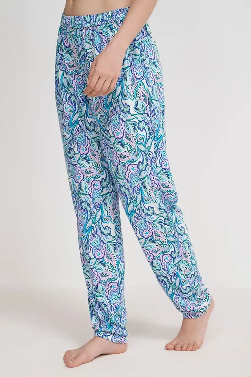 Брюки домашние Calida 29955 565 blue topaz