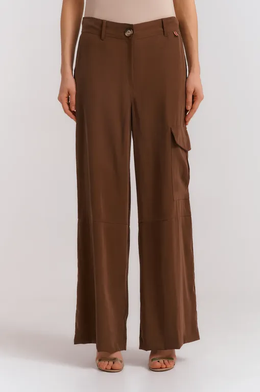 Брюки Diana Gallesi P060R008823N 22 DARK BROWN