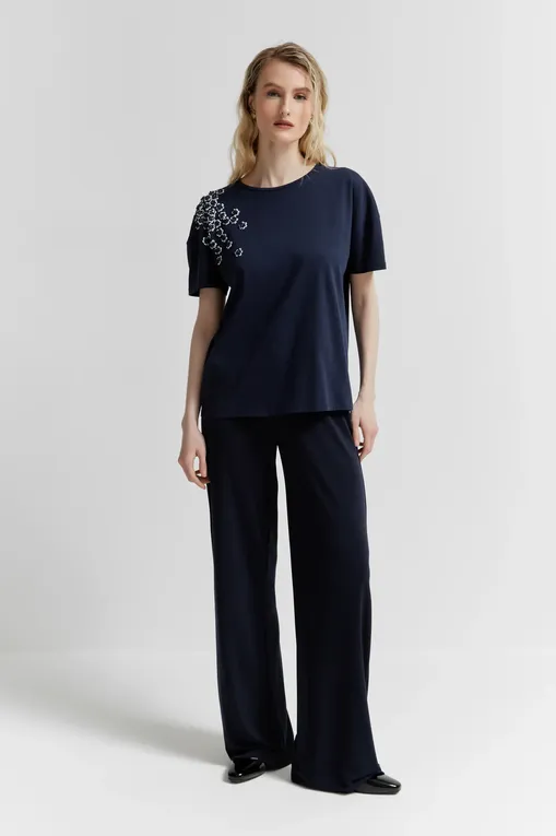 Брюки Diana Gallesi P610R004957N ( C6 ) 34 BLU SCURO