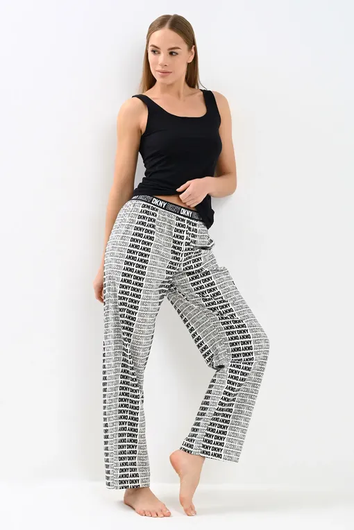 Брюки домашние DKNY YI2722669 103 White Logo