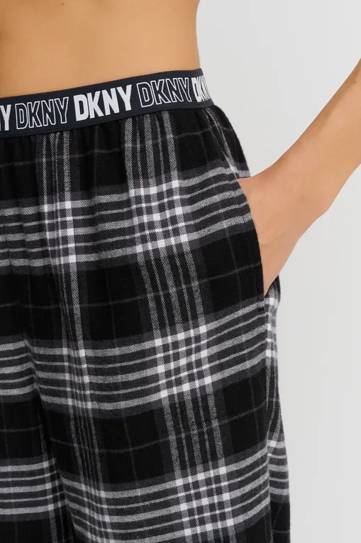 Брюки домашние DKNY YI2722669 005 Black Plaid