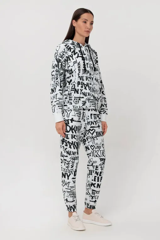 Брюки DKNY YI2822629 101 Wht/Prt