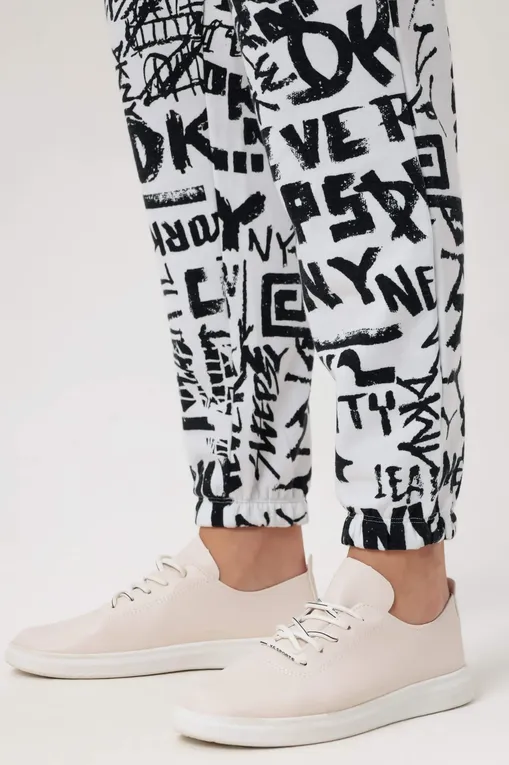 Брюки DKNY YI2822629 101 Wht/Prt