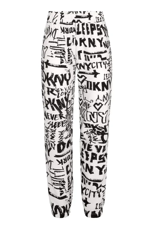 Брюки DKNY YI2822629 101 Wht/Prt