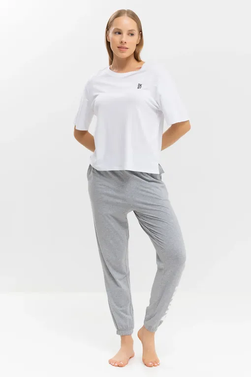 Брюки домашние DKNY YI2822635 030 Tin Heather