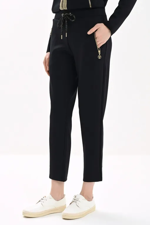 Брюки домашние Furstenberg 43346168 95 black gold