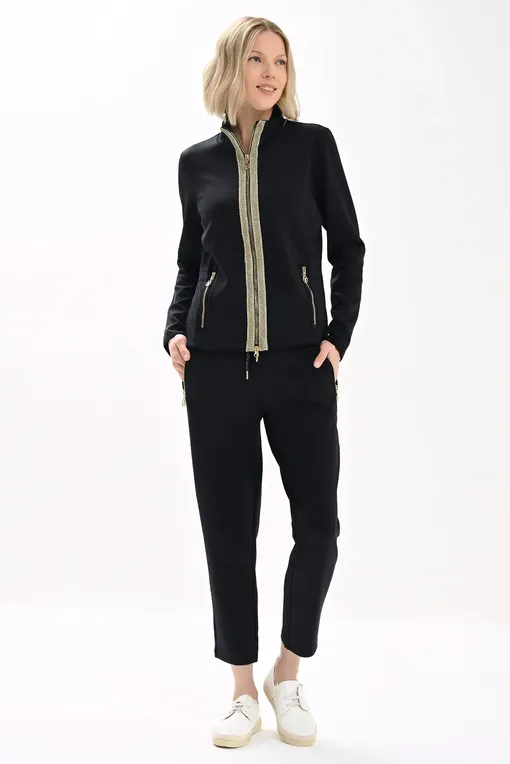 Брюки домашние Furstenberg 43346168 95 black gold