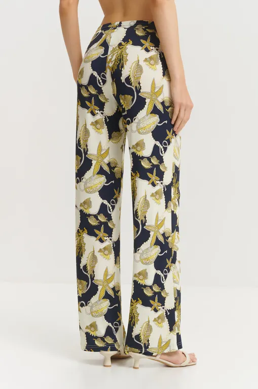 Брюки Furstenberg 45304768 411ecru.nightblue