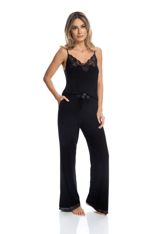 Брюки домашние I.D.Sarrieri L9570 black