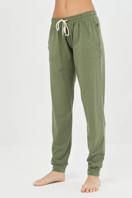 Брюки домашние like It! 6149266 404 natural green