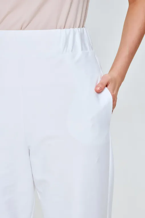 Брюки Max Mara Leisure BADESSE 241678108 003 WHITE