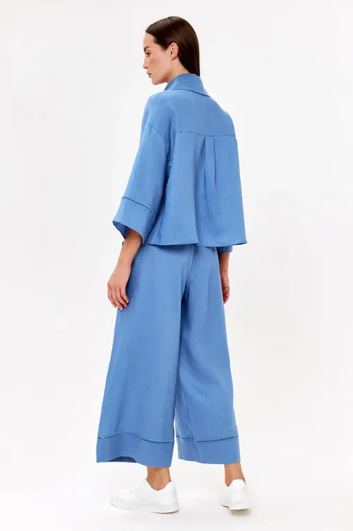 Брюки Max Mara Leisure BRAMA 241613104 005 SKY BLUE