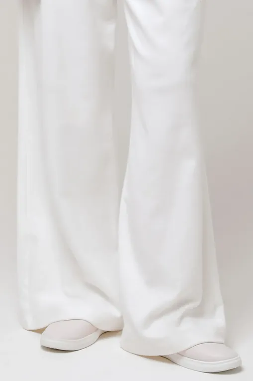 Брюки Max Mara Leisure CANTER 23378609 001 WHITE