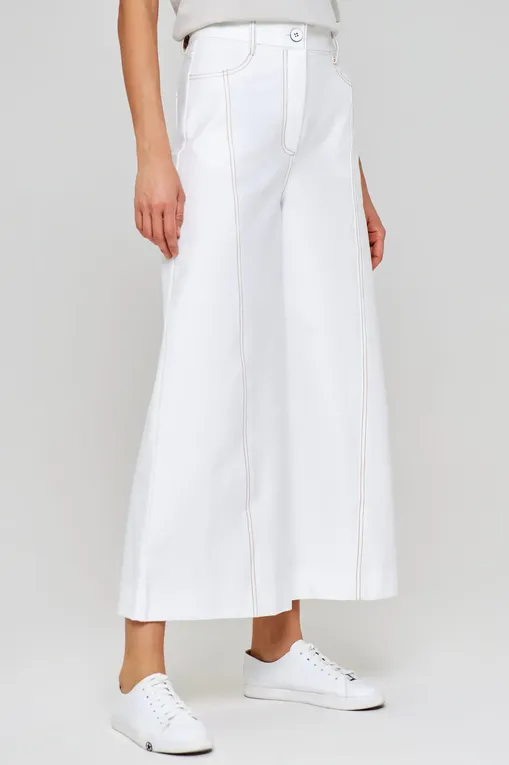 Брюки Max Mara Leisure FOSTER 241678101 003 WHITE