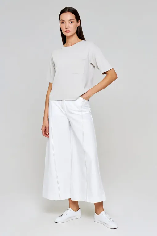 Брюки Max Mara Leisure FOSTER 241678101 003 WHITE