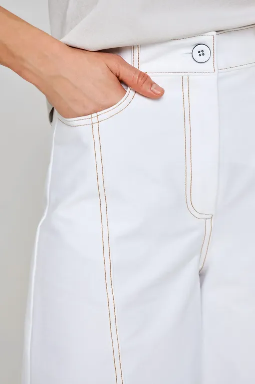 Брюки Max Mara Leisure FOSTER 241678101 003 WHITE