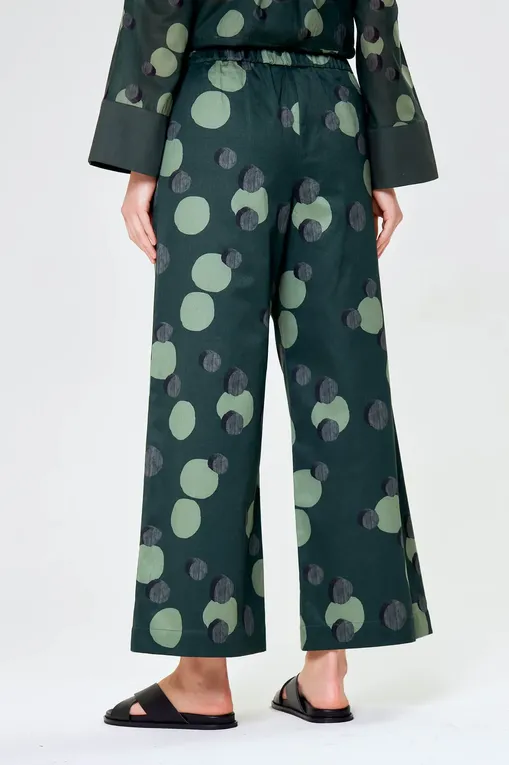 Брюки Max Mara Leisure GALLI 241613101 002 DARK GREEN