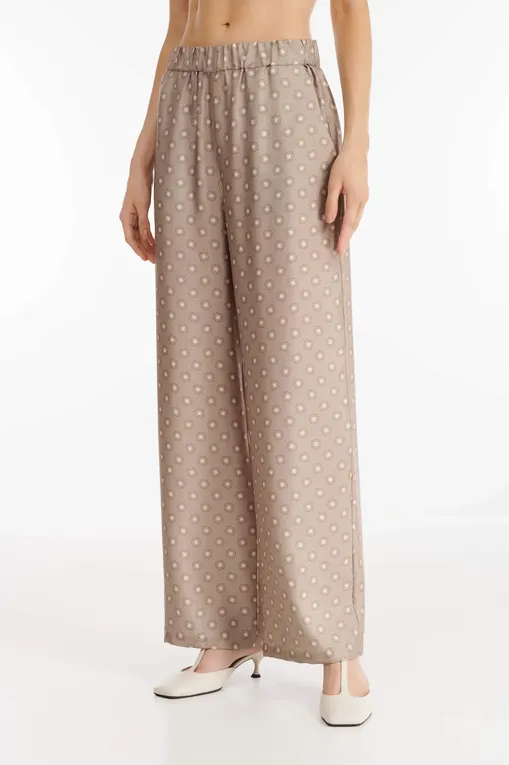 Брюки Max Mara Leisure VIK 242613603 002 BEIGE