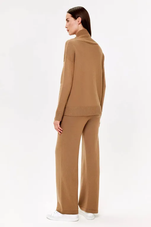 Брюки Max Mara Leisure VISONE 23333603 002 CAMEL