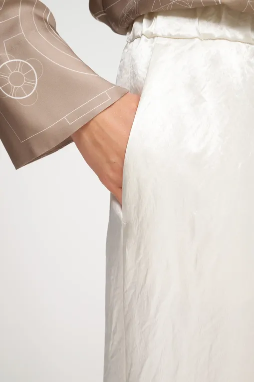 Брюки Max Mara Leisure ACCANTO 242613601 001 WHITE