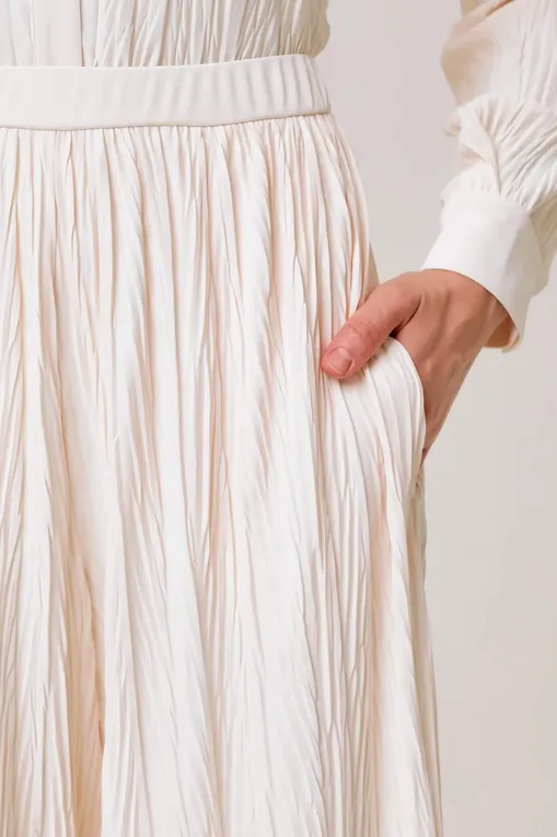 Брюки Max Mara ALFONSA 23378601 001 IVORY