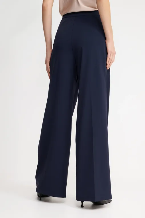 Брюки Max Mara BONN 242678601 004 NAVY