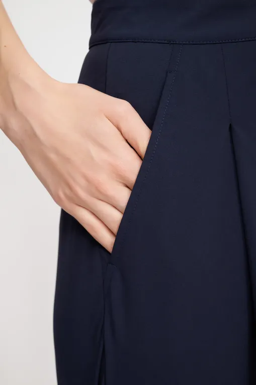 Брюки Max Mara BONN 242678601 004 NAVY