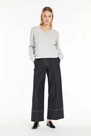 Max Mara Leisure CORDOVA 23378603 003 DARK GREY tema1