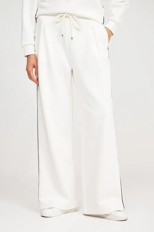 Брюки Max Mara Leisure CURVE 242678606 001 WHITE