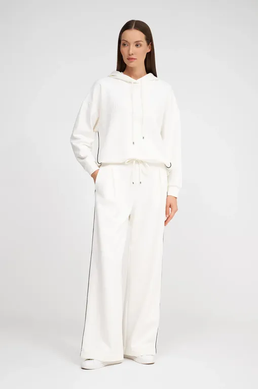 Брюки Max Mara Leisure CURVE 242678606 001 WHITE