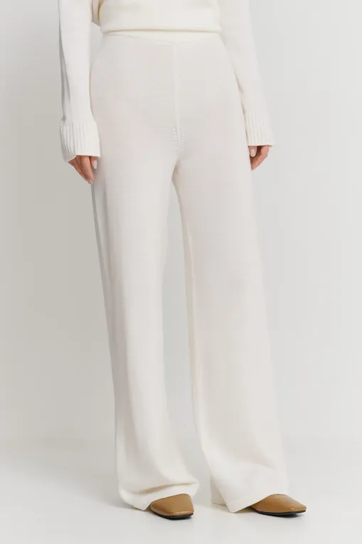 Брюки Max Mara Leisure EPOPEA 242633603 001 WHITE