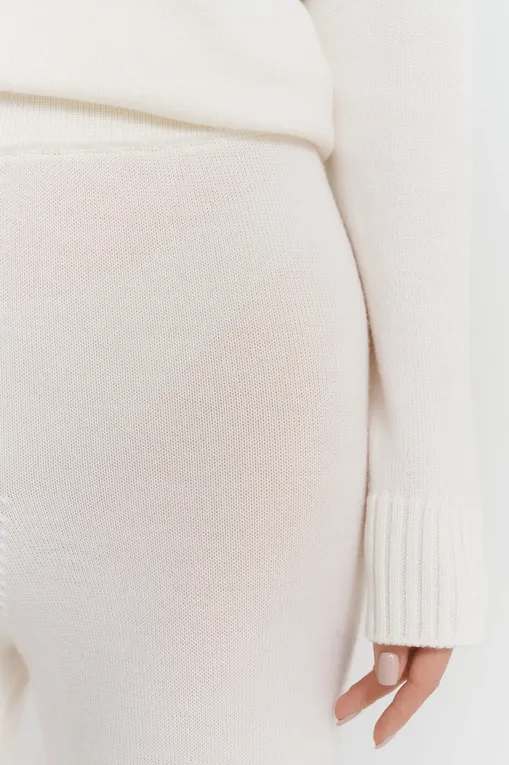 Брюки Max Mara Leisure EPOPEA 242633603 001 WHITE