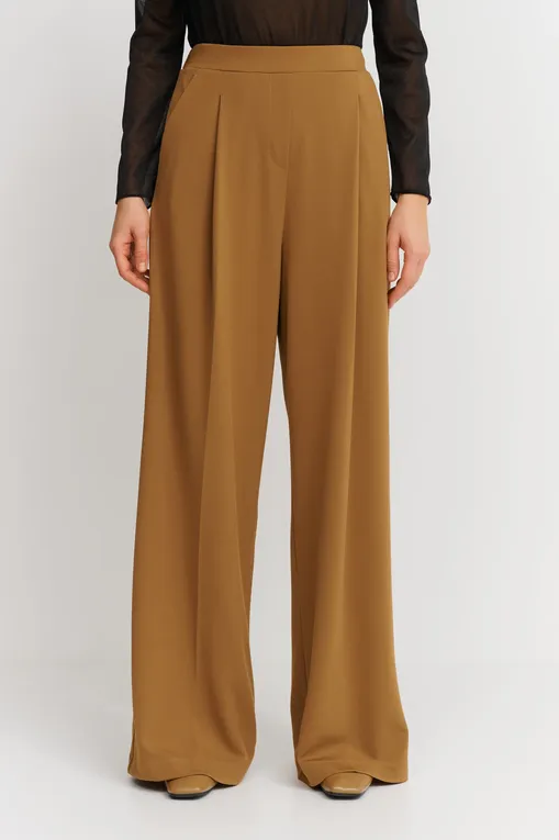 Брюки Max Mara Leisure EUCLIDE 242678607 002 TOBACCO