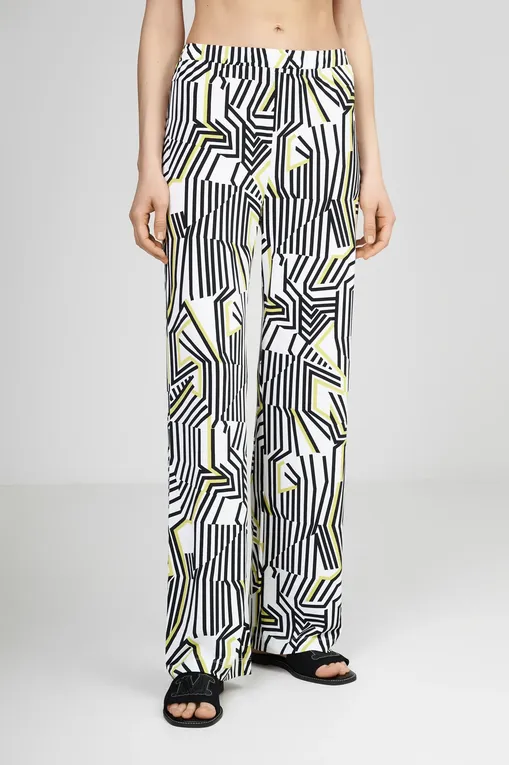 Брюки Max Mara FIORINA 2516781039 002 OLIVE GREEN