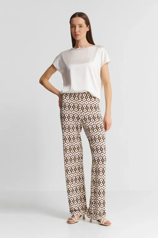 Брюки Max Mara FIORINA 2516781039 004 ANTIQUE ROSE