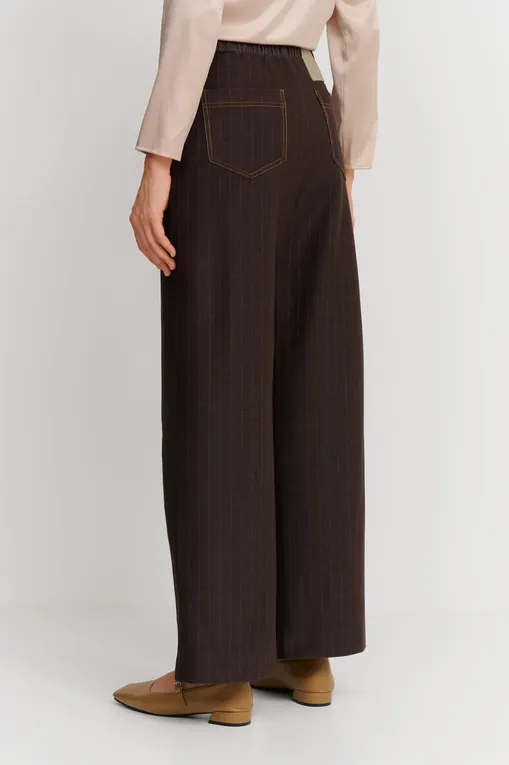 Брюки Max Mara Leisure FOGGIA 242678610 005 BROWN