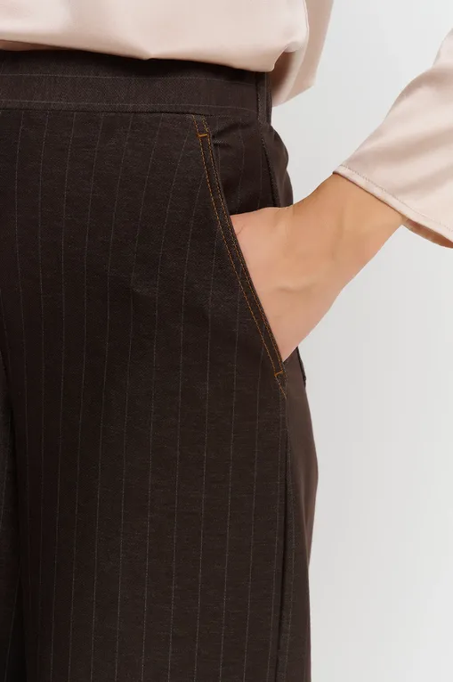Брюки Max Mara Leisure FOGGIA 242678610 005 BROWN