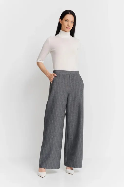 Брюки Max Mara Leisure FOGGIA 242678610 004 MEDIUM GREY