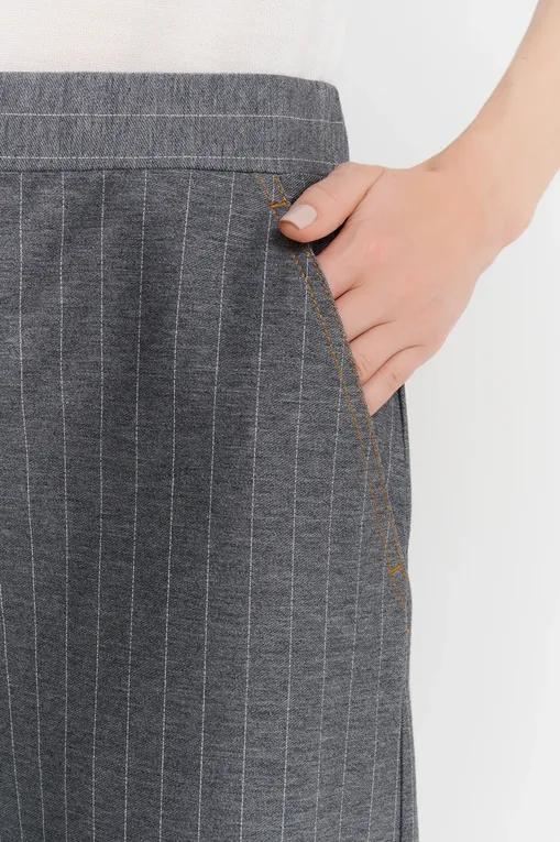 Брюки Max Mara Leisure FOGGIA 242678610 004 MEDIUM GREY