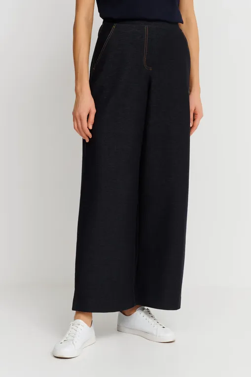 Брюки Max Mara Leisure FOGGIA 242678610 003 NAVY