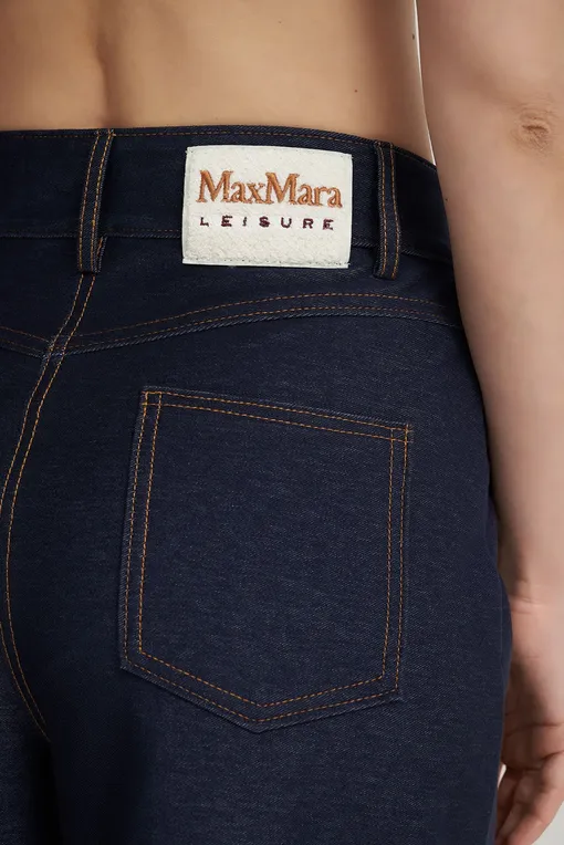 Брюки Max Mara Leisure FOSTER 241678101 004 NAVY