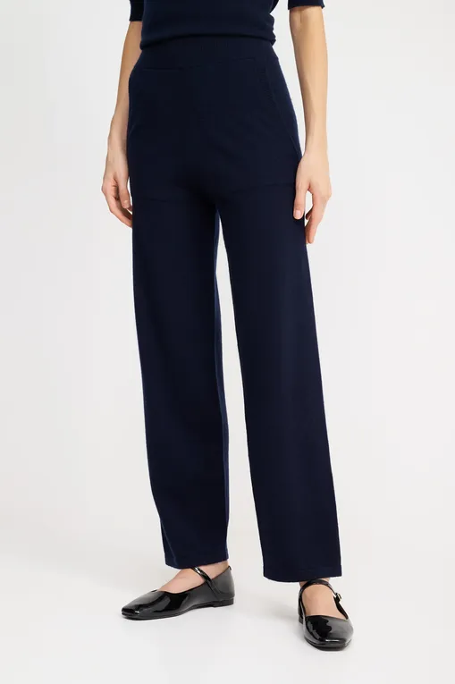 Брюки Max Mara Leisure GHIRO 242633601 004 NAVY