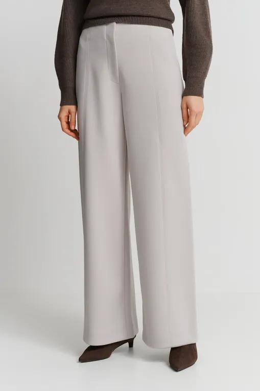 Брюки Max Mara Leisure LAERTE 242678614 001 PEARL GREY