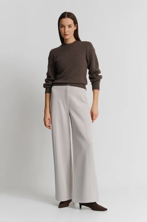 Брюки Max Mara Leisure LAERTE 242678614 001 PEARL GREY