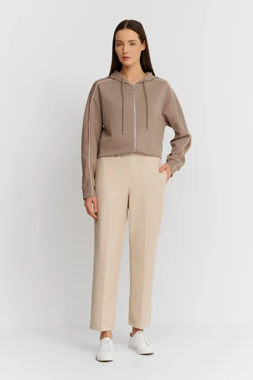 Брюки Max Mara Leisure QUIETE 242678604 001 BEIGE