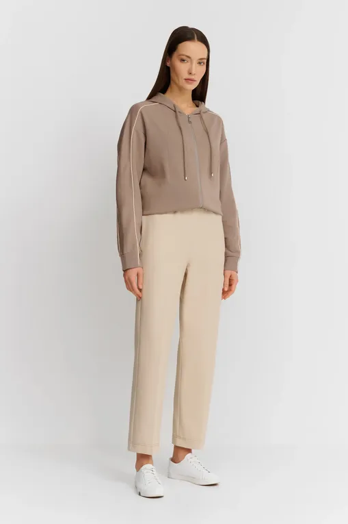 Брюки Max Mara Leisure QUIETE 242678604 001 BEIGE