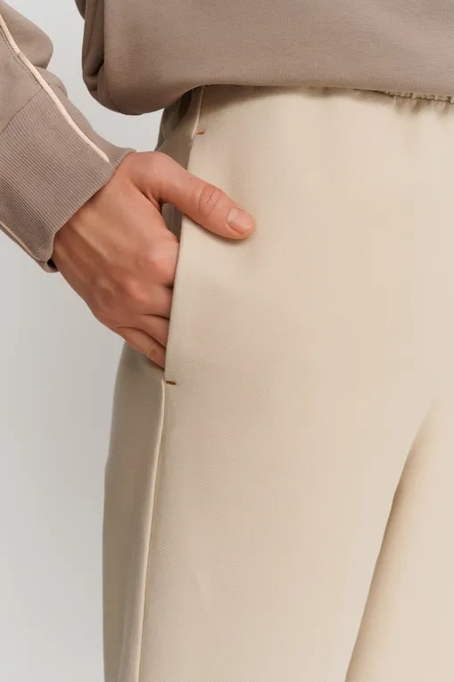 Брюки Max Mara Leisure QUIETE 242678604 001 BEIGE