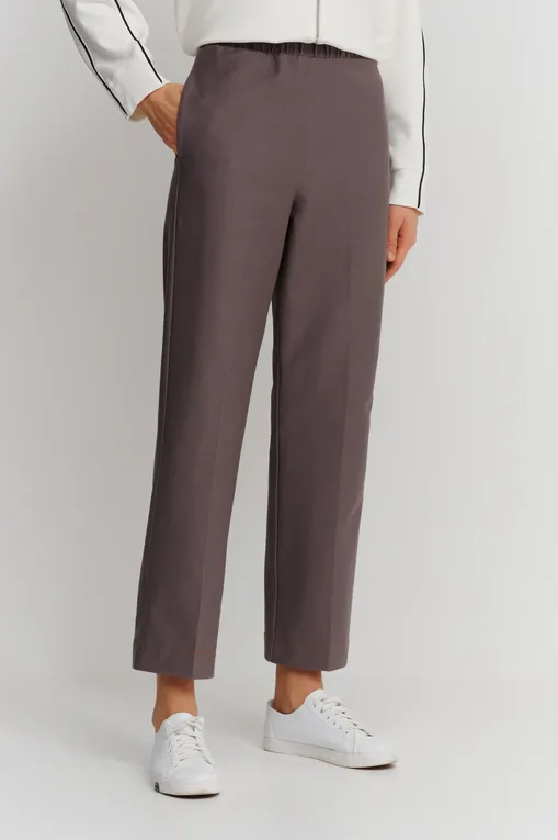 Брюки Max Mara Leisure QUIETE 242678604 002 HAZELNUT BROWN